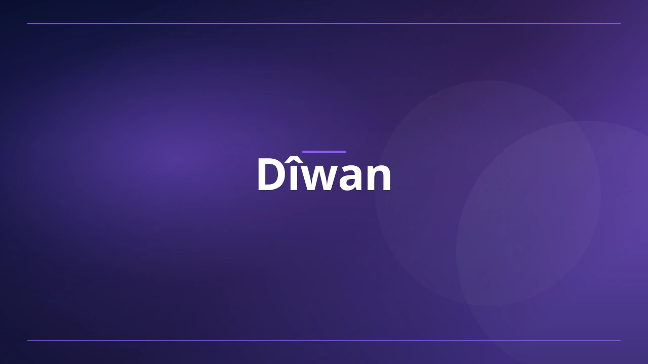 Dîwan