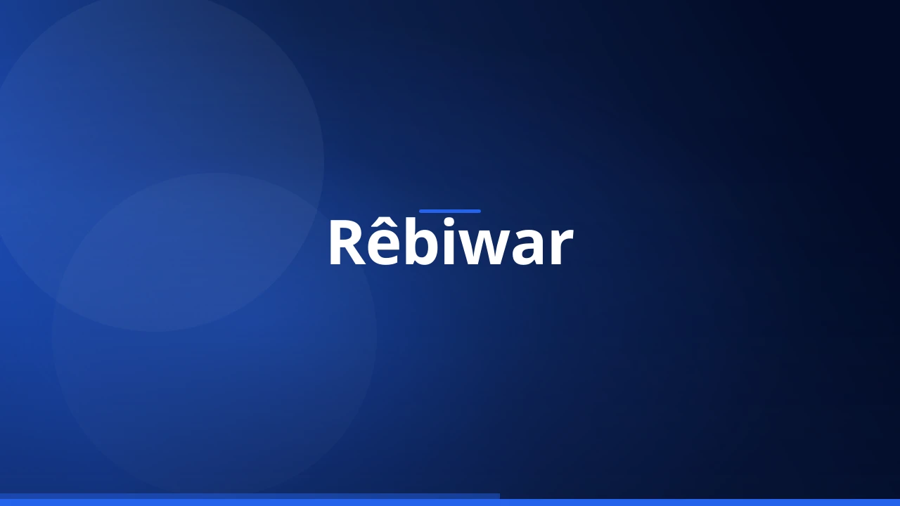 Rêbiwar