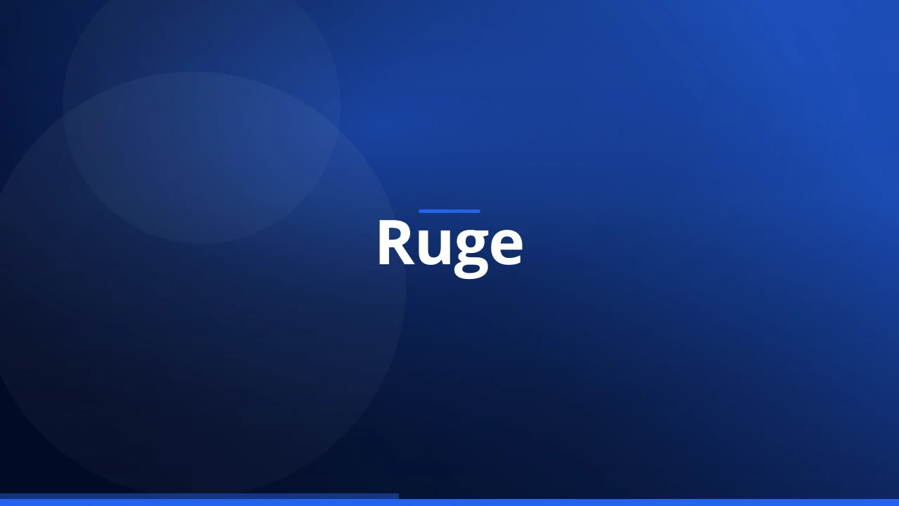 Ruge