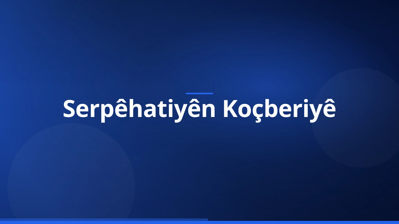 Serpêhatiyên Koçberiyê