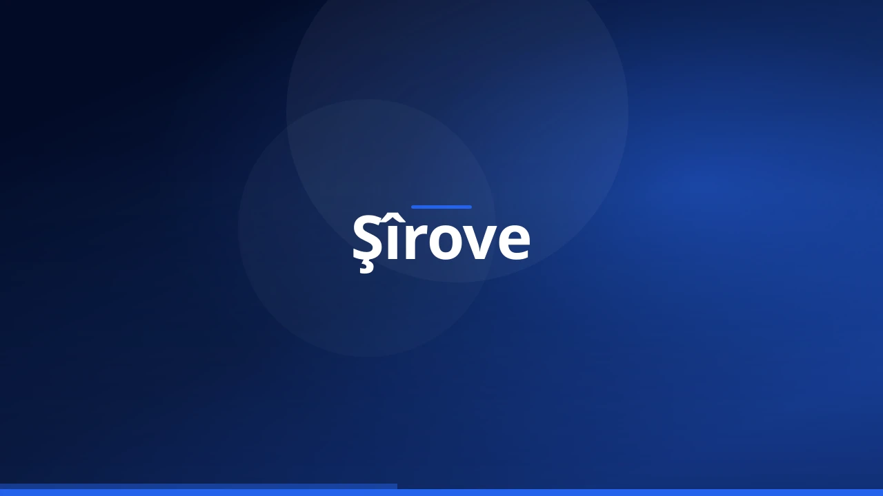 Şîrove