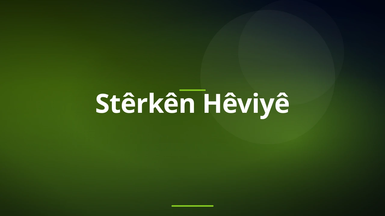 Stêrkên Hêviyê