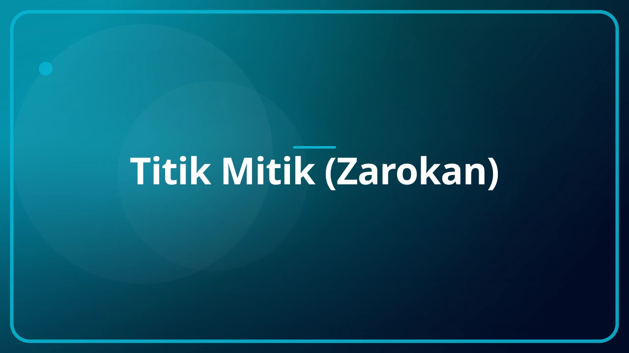 Titik Mitik (Zarokan)