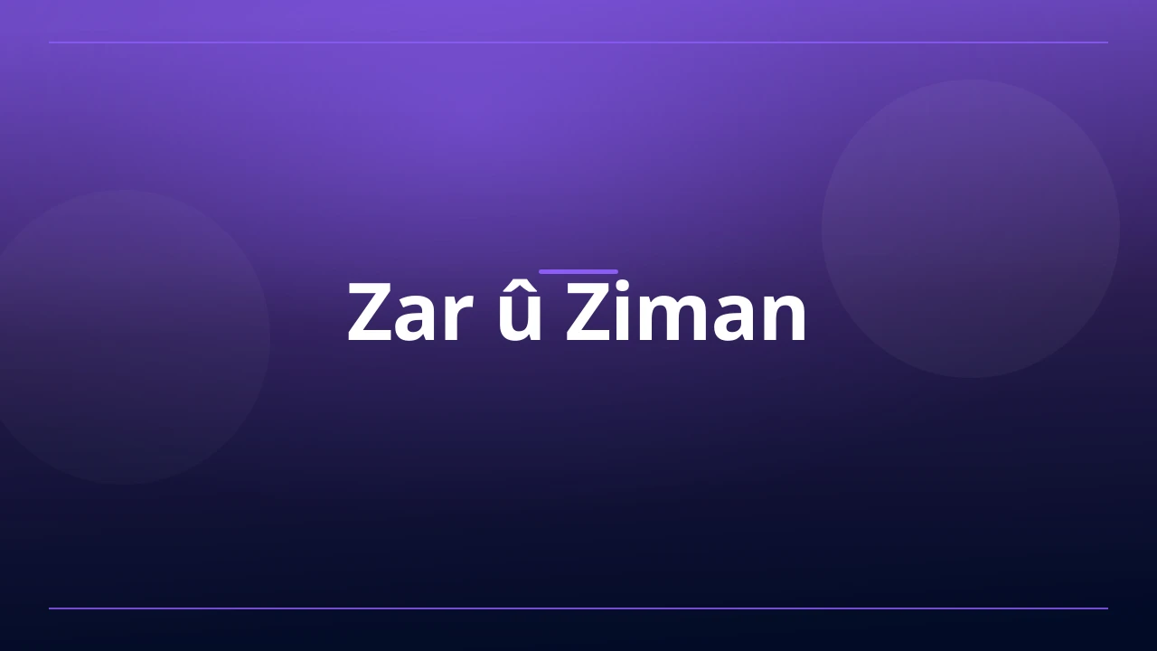 Zar û Ziman